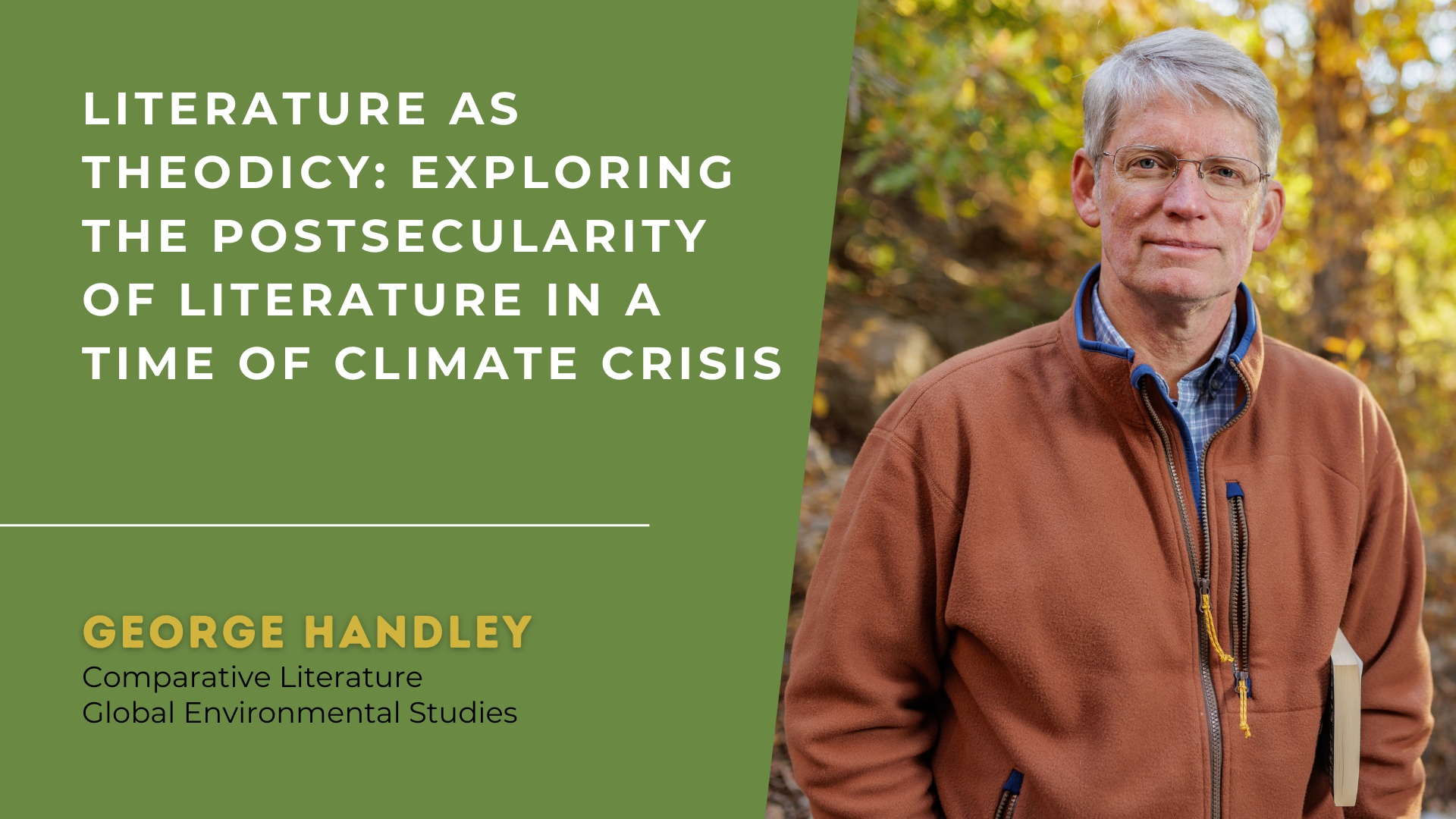 Colloquium: George Handley