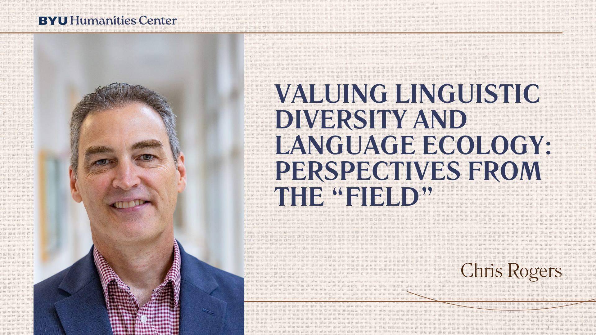 Colloquium: Chris Rogers