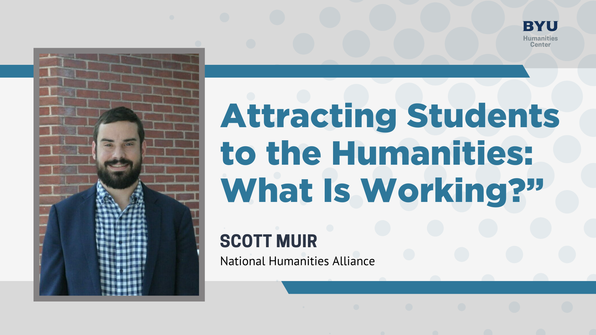 Colloquium: Scott Muir